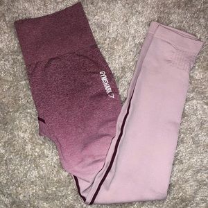 Gymshark Ombre seamless leggings